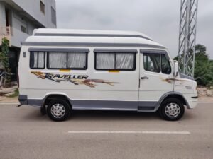 hyderabad to srisailam taxi by 12 seater tempo traveller